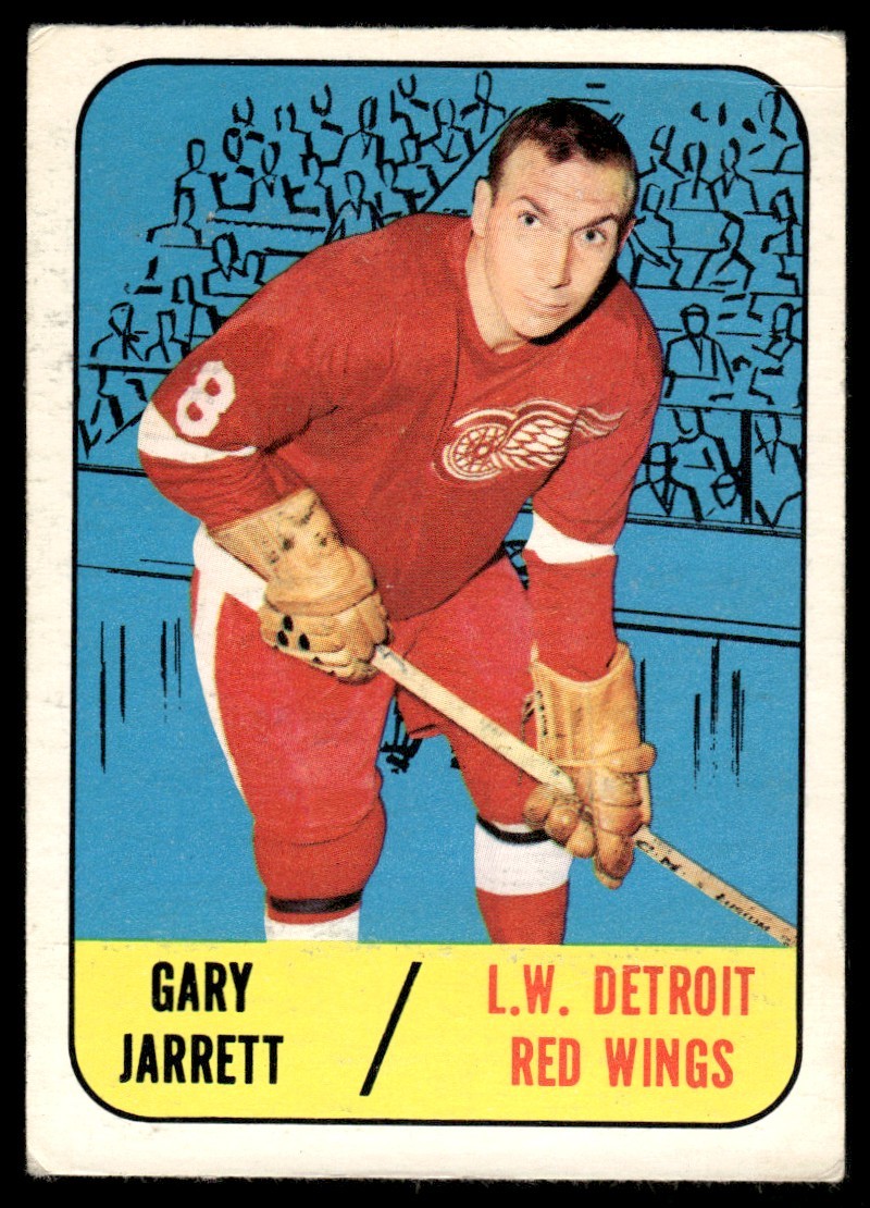 Gary Jarrett #44 Hockey Cards 1967 Topps trading card — raw and PSA graded price guide