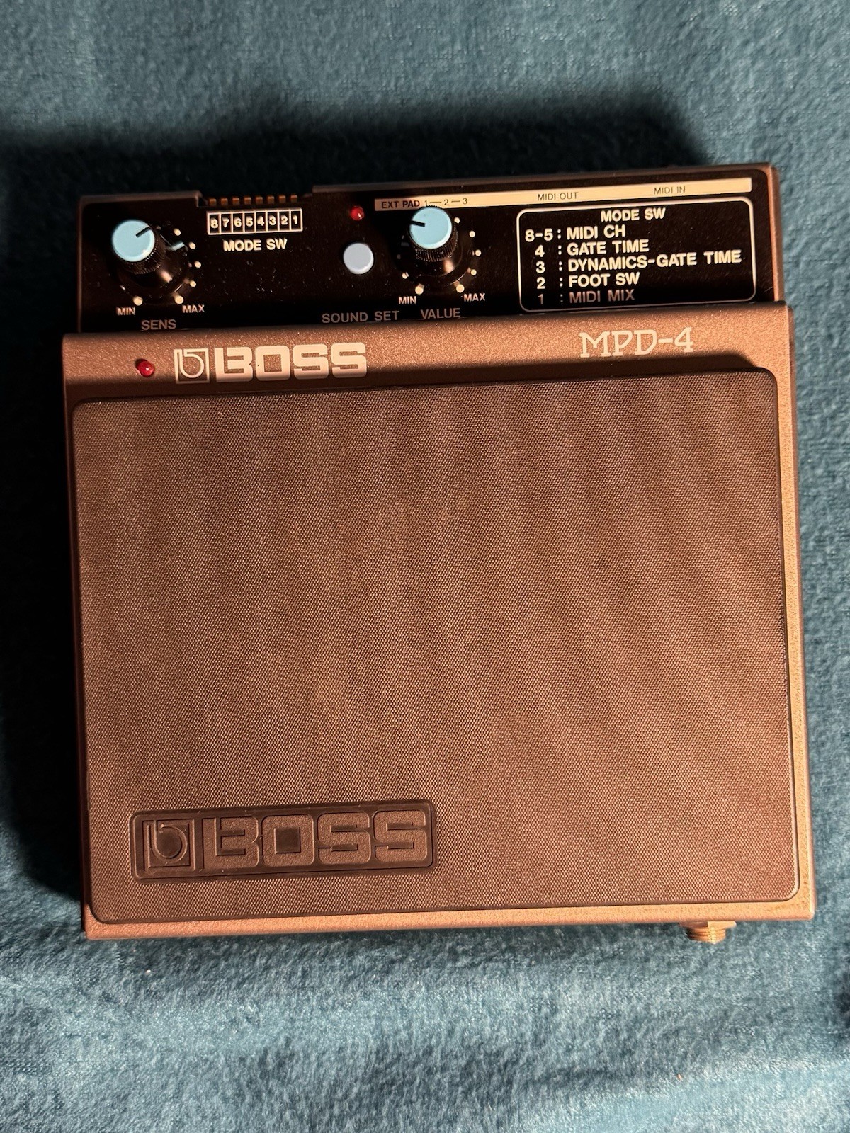 Vintage Boss MPD-4 MIDI Pad Controller Drum Trigger | eBay