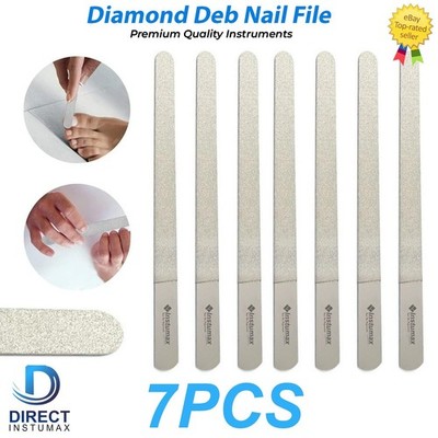 Manicure Toe Nail File Diamond Deb Foot Hand Nail Dressing Chiropody Podiatry CE
