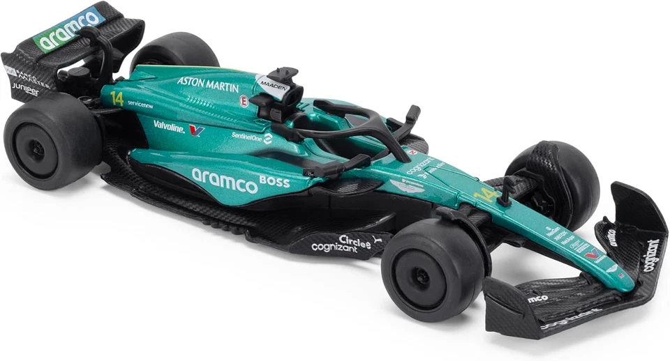 Aston Martin AMR24 F1 2024 Modellino Auto in Scala 1:43 – Fernando Alonso Editio - Immagine 2 di 4