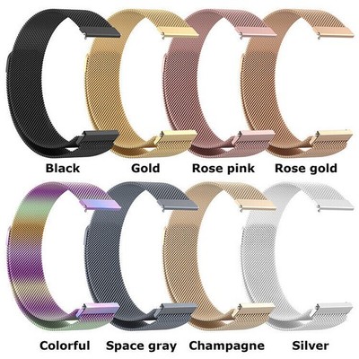 20mm Metal Wristband Strap for Samsung Galaxy Watch4 44mm Watch4 Classic 46mm