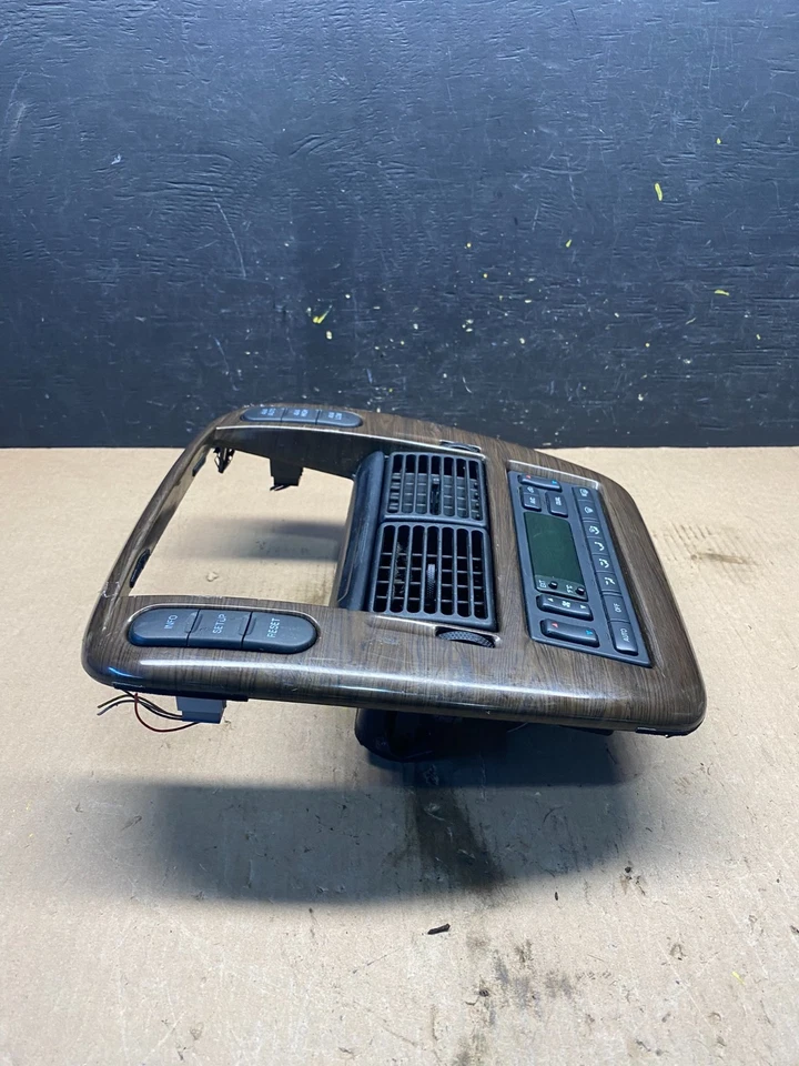 Radio tablero central Mercury Mountaineer 2004 a 2005 bisel ventilación de aire q7329 DG Foto 3 de 4