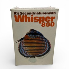 Vintage Whisper 800 Aquarium Air Pump New In Box NOS Made In Japan