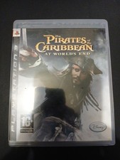 Disneys Pirates Of The Caribbean At Worlds End For Ps3 Game + Manual