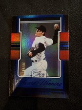 2025 Panini Three And Two Roger Clemens Award Winning Blue /49