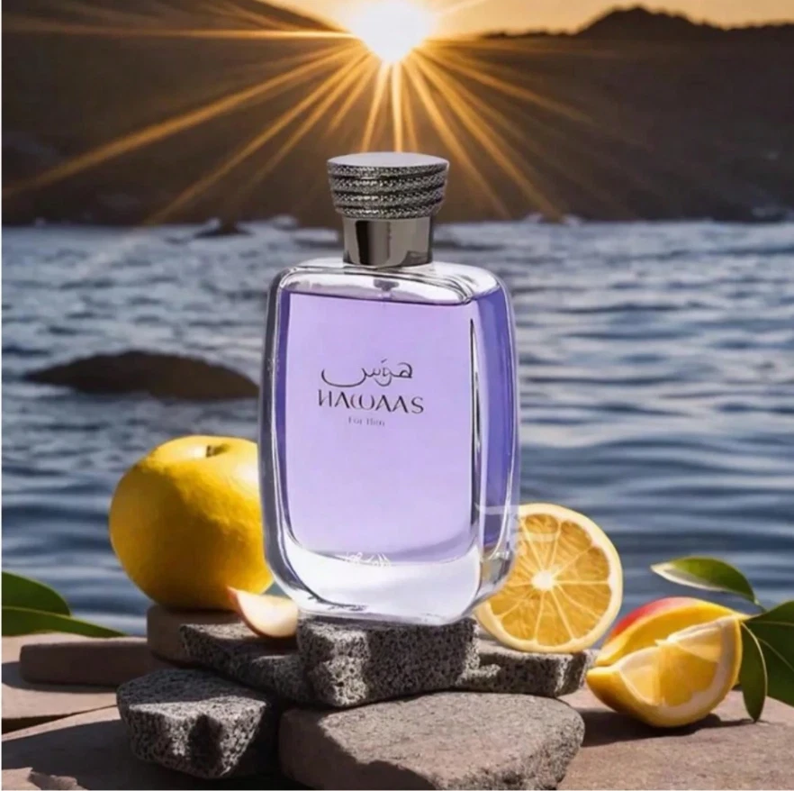 Hawas Cologne - Eau de Parfum Spray 100ML3.4 Oz, Perfume Árabe Premium Foto 4 de 4