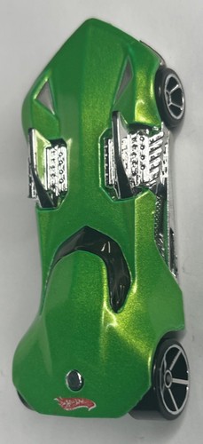 2010 HOT WHEELS TWIN MILL III VERDE 1:64 PRESSOFUSO 3" AUTO CON ARGENTO/CROMO~GG - Foto 13 di 14