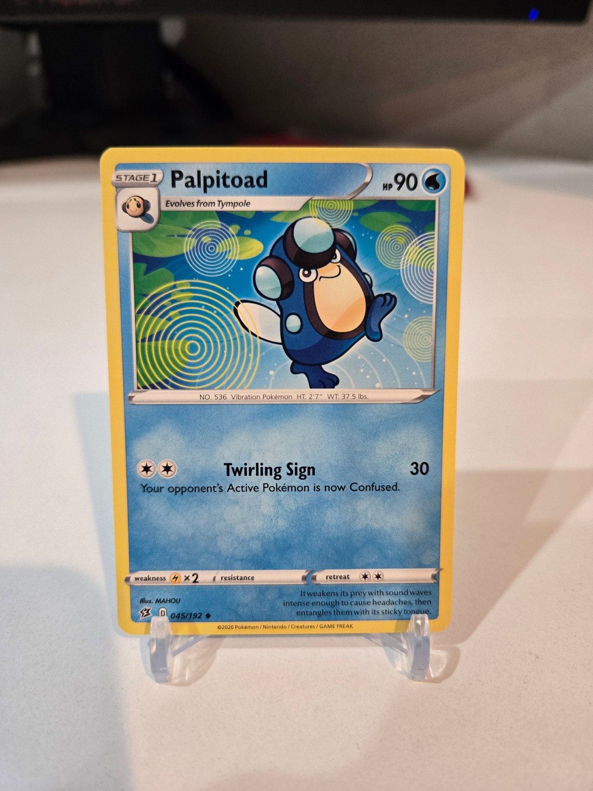 Palpitoad 045/192 Rebel Clash Uncommon