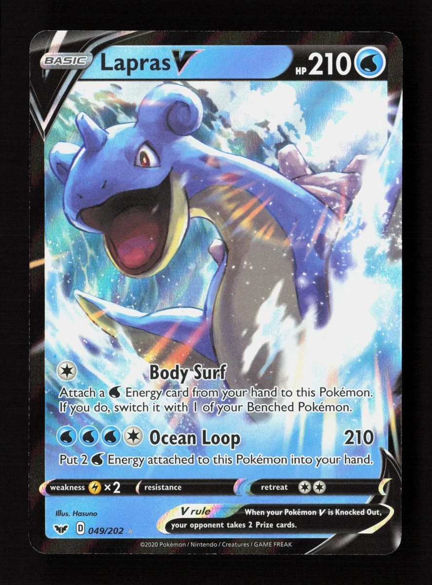 ebay lapras pokemon card Lapras Pokémon TCG Ultra Rare Individual Collectible Card Game Cards for  sale