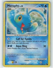 2007 Pokemon, POP Series 6, #3/17 Manaphy, Holo Rare MP on eBay