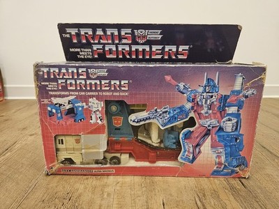 Transformers G1 Autobots Ultra Magnus von Hasbro 1984 Box