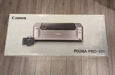 Canon PIXMA PRO-100 Inkjet Color Photo Printer Open Box New