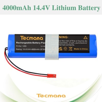 4AH 14.4V Li-ion Akku Für Medion MD18500 MD18501 MD18600 ILIFE V5s V3s Pro X750