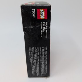 LEGO 76072 Iron Man vs. Thanos Marvel Super Heroes Mighty Micros NEW Sealed 2017