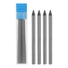 8Pcs 5.6mm 2B Carpenter Pencil Refill, Solid Dry Pencil Refill, Black