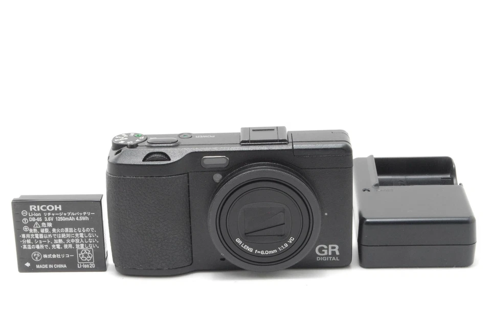 [MINT] Ricoh GR Digital IV 10.4MP Digital Camera Black From JAPAN #7108 - Image 2 of 4