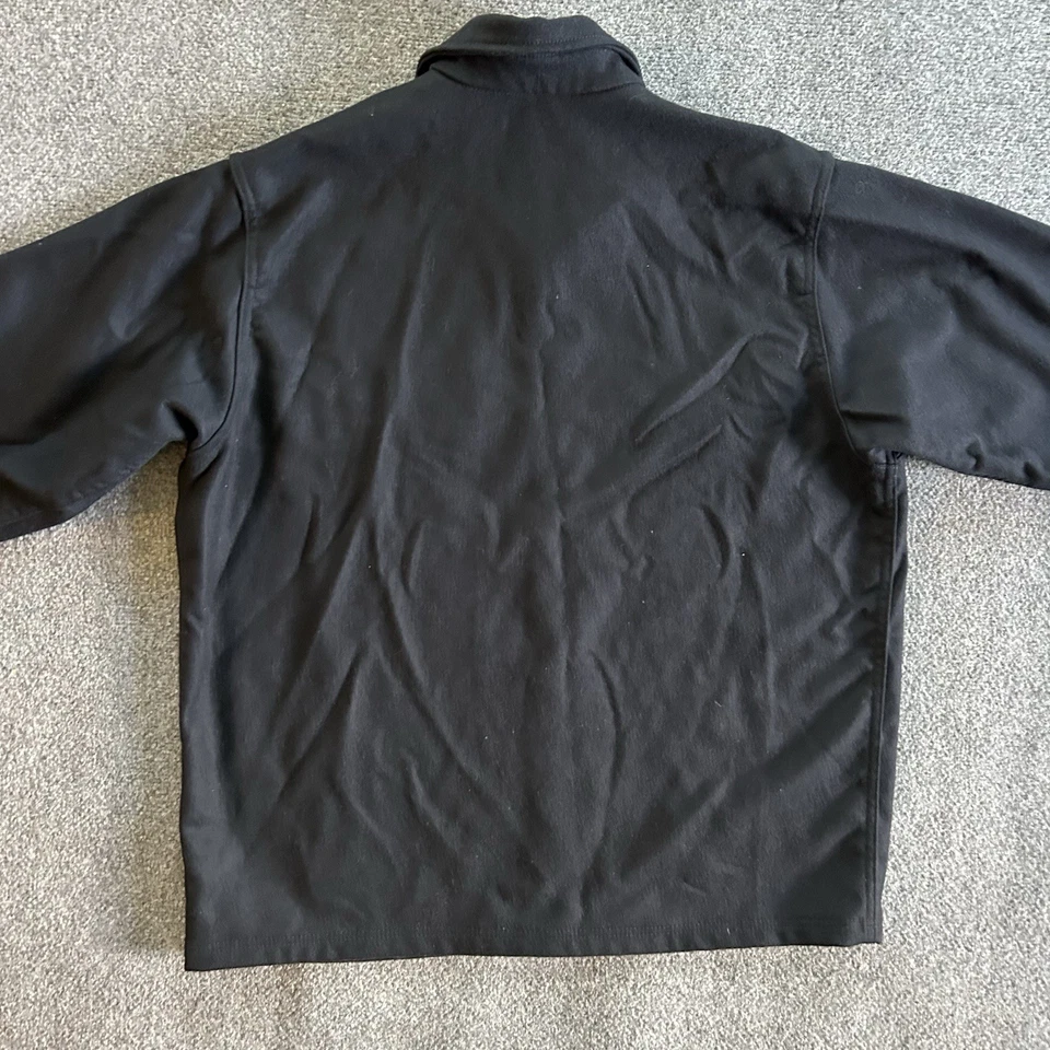 Filson Shirt Mena Extra Large Navy Seattle Wool Jac Heavy Flannel Shacket VTG - Image 3 of 4