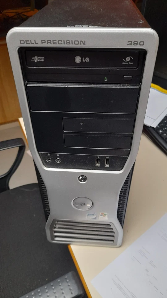 Dell Precision 390 Mini-tower, Intel Core 2 Duo 1.8GHz, 4GB DDR2, 160GB HDD, DVD - Immagine 3 di 4