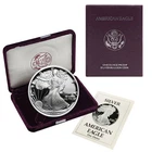 1987 S Proof Silver Eagle w/Box & COA ~ Excellent