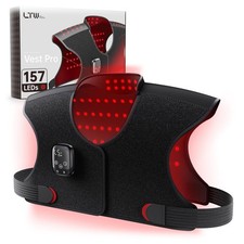 Red Light Therapy for Neck and Shoulder with 157 LEDs, Wireless 660nm  850nm...