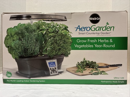 Nuovo/scatola aperta*Miracle-Gro AeroGarden Smart da banco giardino con ultra LED