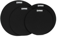 Evans SoundOff Drum Mute Pak - 12/13/14/16-inch 3-pack Bundle