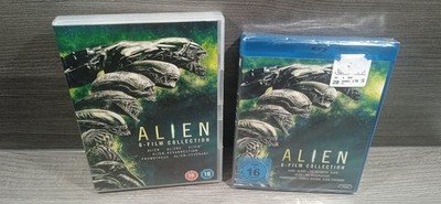 Alien 1-6 Boxset [Blu-ray] Ridley Scott | DVD | Collection FSK 18 Filme Neu 