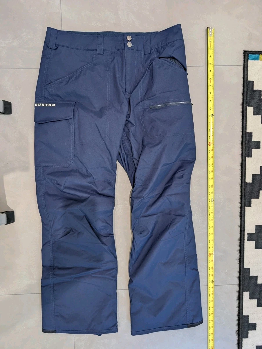 Pantalon De Ski Burton Homme - Bleu Marine - Taille L - Vintage - Occasion