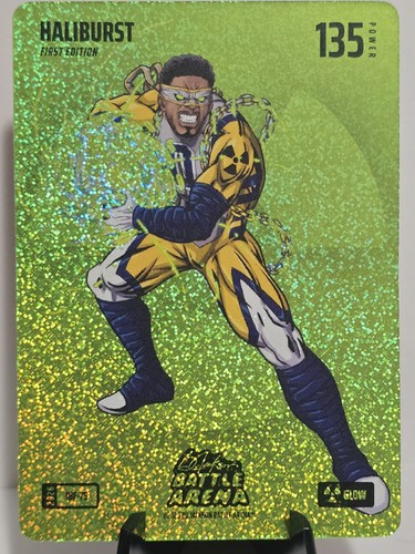 Bo Jackson Battle Arena 2026 Haliburst #GBF- 80 Green Glow Battlefoil SSP