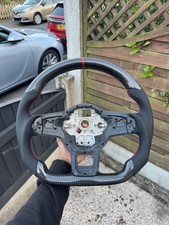 MK7/7.5 VW Golf/Polo Carbon Fibre Steering Wheel (Red):