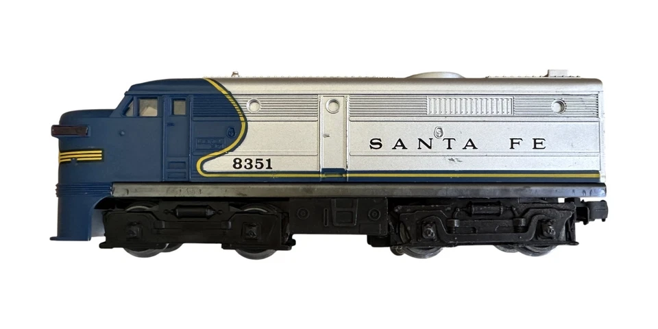Lionel 6-8351 Santa Fe “Bluebonnet” Alco A-2 Powered Diesel O/O-27 • Tested - Image 4 of 4