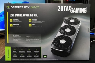 ZOTAC Gaming GeForce RTX 4070 Ti Trinity OC 12GB GDDR6X Graphics Card