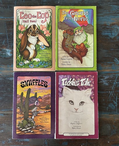 Lot of 8 Vintage Serendipity Books Stephen Cosgrove Gabby Smudge Hucklebug Gnome - Foto 4 di 5