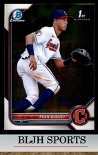 2022 Bowman #BCP-39 Fran Alduey Cleveland Guardians RC (B) (2A9)