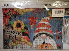 Fall Gnomes Diamond Art Kit 30x40cm