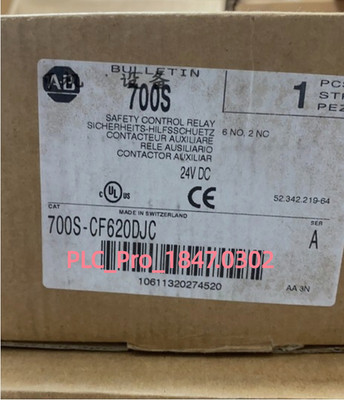 700SCF620DJC 1PCS Brand New Allen-Bradley 700S-CF620DJC  Fast delivery