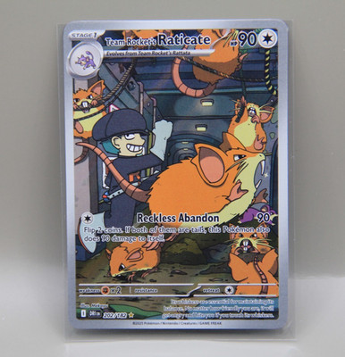 ポケモンカードゲーム Reserved (RAKUTAO) Team Rocket's Raticate 202/182 Destined Rivals Special