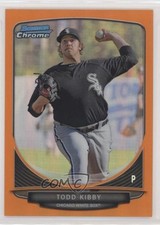 2013 Bowman Prospects Chrome Orange Refractor 22/25 Todd Kibby #BCP55 h7i