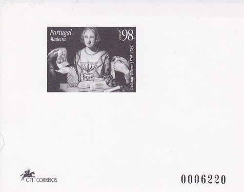 PROOF MADEIRA / PORTUGAL EUROPA CEPT (1996) MNH - 第 1/1 張圖片