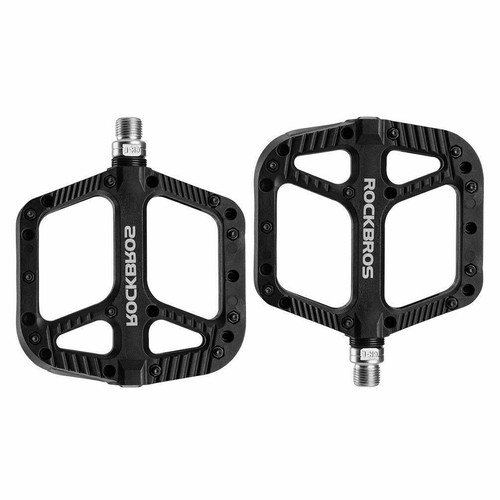 RockBros Mountain Road Bicycle DU Bearing Pedals Non-Slip Wide MTB Cycling Pedal - Picture 13 of 25