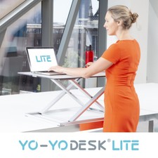 Yo-Yo DESK LITE | Height-Adjustable Work From Home Standing Desk [80cm Wide] 