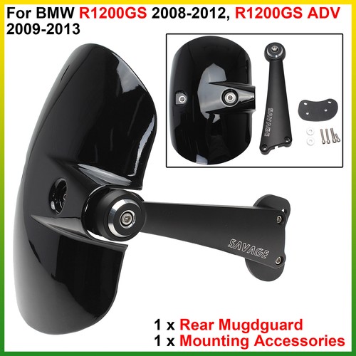 Rear Fender Mudguard Wheel Hugger Guard For BMW R1200GS 08-12, R1200GS ADV 09-13 - 第 1/10 張圖片
