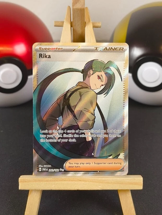 Rika - Pokemon TCG Paradox Rift - 241/182 NM EN