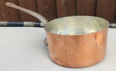 Französische Vintage Kupfertöpfe Pfanne Profi Cuivre