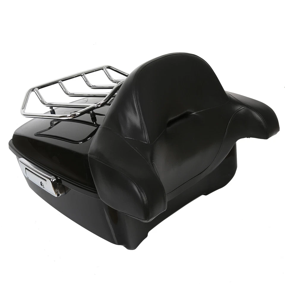 Soporte de montaje de respaldo de maletero King Pack para Harley Davidson Touring Road King 14-25 Foto 2 de 4