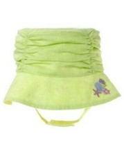 NEW Janie and Jack Seashell Island 12 18 24 M Reversible Sun Hat Linen Floral