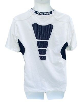 New NIKE PRO Men's Competition Ventilated Base Layer White Medium | eBay
