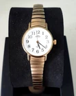 Vintage Timex Indiglo Quartz Women's Watch with stretch band new battery works!
