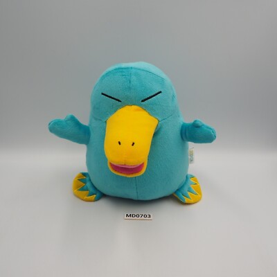 MD0703  ICOCA Blue platypus Ico the Platypus Plush Stuffed 7.5'' Toy Doll Japan