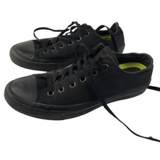 Converse All-Star Black Sneaker Shoes with Nunarlon Size Mens 7